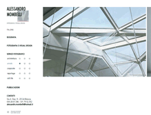 Tablet Screenshot of alessandromombelli.com